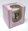 Picture of ALPHABET SCENTED CANDLE MISS P
